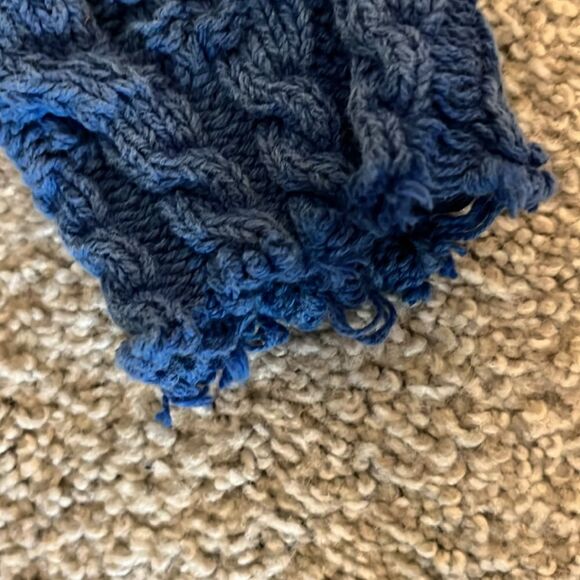 Gorgeous RL Polo Cool Vintage Vibes Hand knit Cotton Cableknit Retro Sweater-M - Picture 4 of 6